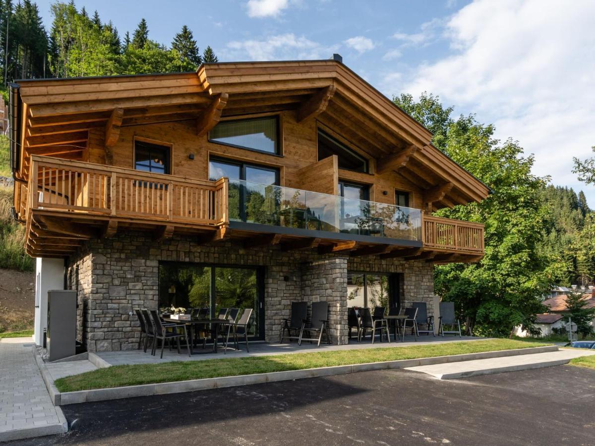 Semi Detached Chalet In M Hlbach With Sauna Mühlbach am Hochkönig Exteriör bild