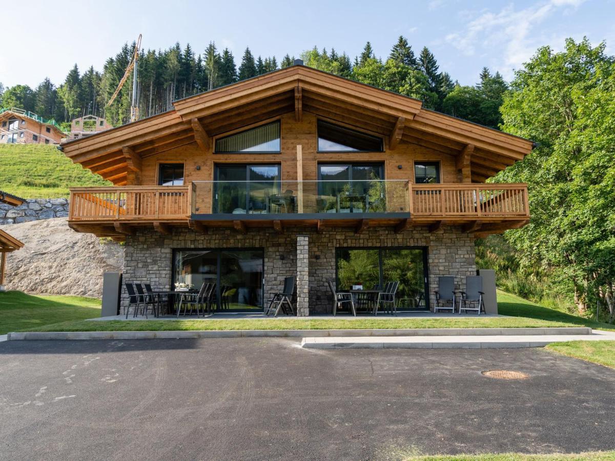 Semi Detached Chalet In M Hlbach With Sauna Mühlbach am Hochkönig Exteriör bild